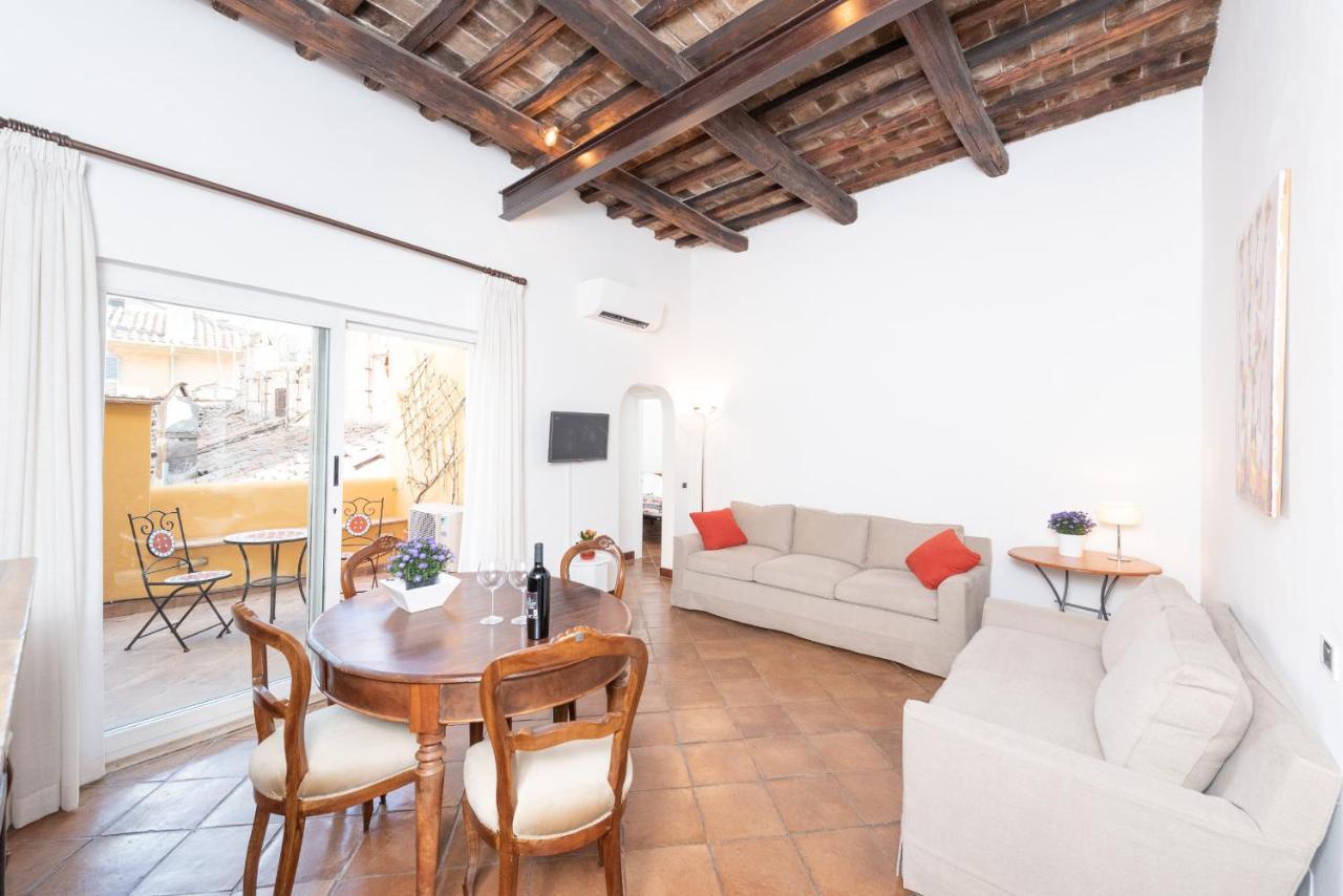 Stunning Campo De Fiori Apartment With Terrace Rom Eksteriør billede