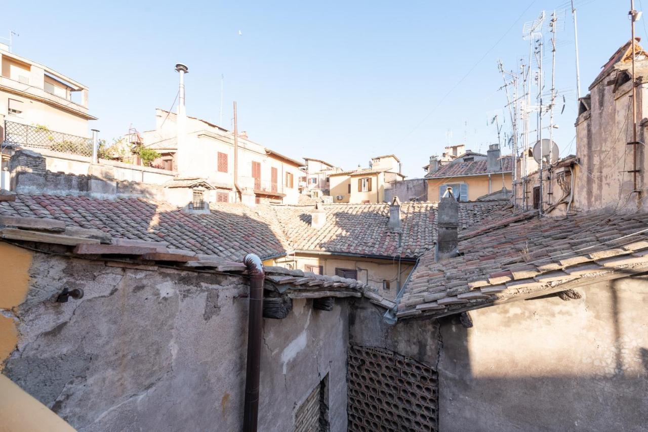 Stunning Campo De Fiori Apartment With Terrace Rom Eksteriør billede